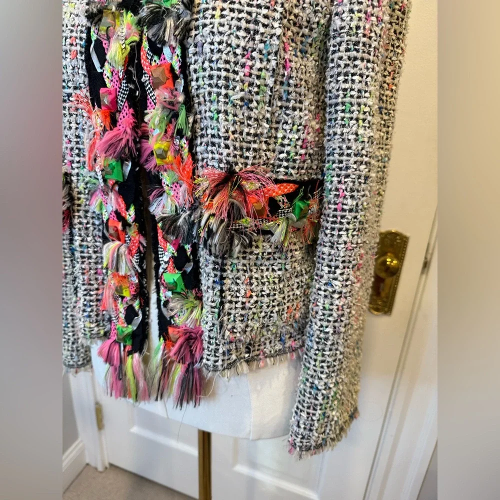 Marc Jacobs Resort 2010 Multicolor Tweed Jacket - Picture 5 of 10